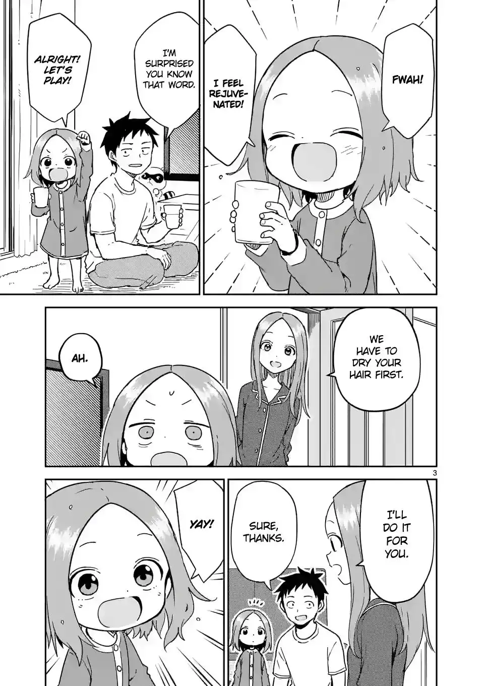 Karakai Jouzu no (Moto) Takagi-san Chapter 273 3